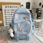 简约新款森系初中生书包高质量大容量休闲高中生背包出差旅游通勤