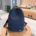 韩版ins男女新款双肩包尼龙简约休闲背包轻便大容量多口袋包包潮