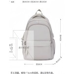 新款跨境背包男双肩包简约大容量旅行初中高中大学生背包女休闲包