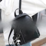 双肩包女百搭书包简约街头潮流软皮背包女可代贴标签工厂一件代发