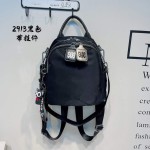 女士双肩包春季新款牛津布防水休闲百搭学生背包广州女包潮轻便
