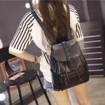 韩版女士2026双肩包女包时尚简约背包学院风中学生书包休闲旅行包