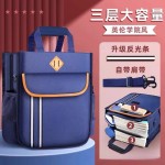 学生补习手提拎书袋男孩女孩文件收纳美术大容量帆布包可斜跨双肩