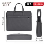 商务文件包防水公文包帆布公文袋男手提包文件袋资料袋大容量印刷