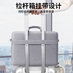 15.6英寸笔记本电脑包商务手提防泼水公务包男女办公包、印制logo