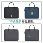 大容量拉链商务公文包防水时尚电脑包文件袋开会会议文件包定LOGO