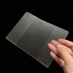 PVC透明手账本书套 保护套笔记本磨砂透明 PVC书衣可印刷LOGO