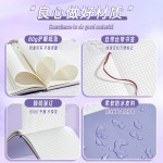 皮面笔记本高颜值方格笔记本上翻皮面方格本学生用便签本做笔记