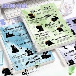 黑萌小宠不硌手活页本a5笔记本本子高中生初中生专用高颜值可拆卸