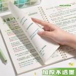 泼墨动物活页本b5笔记本本子不硌手线圈本初高中生专用可拆扣环