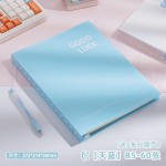 高颜值B5活页本本子考研笔记本专用可拆卸加厚不硌手替芯