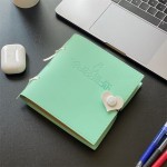 SilverMoon银月本子ins高颜值方形笔记本盖章本日记本女小众简约