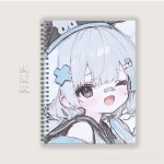 动漫情头A5笔记本B5活页本记事本批发横线日系学生素描画本PP封面