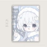 动漫情头A5笔记本B5活页本记事本批发横线日系学生素描画本PP封面