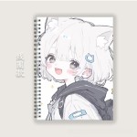 动漫情头A5笔记本B5活页本记事本批发横线日系学生素描画本PP封面