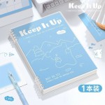 a5活页本笔记本不硌手可拆卸初中生高中生专用b5大学生线圈本