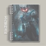 帝皇铠甲软面a5b5a4记事本硬壳线圈笔记本作业本横线英语本二次元