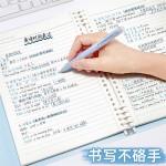撞色活页本b5莫兰迪色系笔记本彩色高颜值厚实记事本学生专用百搭