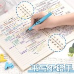 碎花动物活页本b5笔记本本子不硌手线圈本初高中生专用可拆扣环