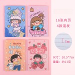 卡通小本子可爱迷你便签本口袋笔记本随身记事日记本学习文具奖品
