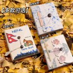 尼泊尔复古手工本简约怀旧文创读书笔记灵感记录民族风旅行记事本
