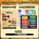 尼泊尔手工笔记本创意DIY拼贴记事本复古高颜值网红手账本超厚