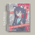 蔚蓝档案系列A5B5活扣可拆卸笔记本记事本批发横线学生二次元PP封