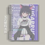 蔚蓝档案系列A5B5活扣可拆卸笔记本记事本批发横线学生二次元PP封