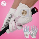 新款TYGOLF高尔夫手套女士 双手超纤布防滑透气耐磨 运动骑行手套