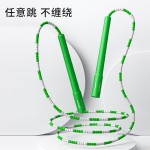 竹节跳绳初学者小学生初中生训练跳绳成年花式花样绳比赛专用绳子