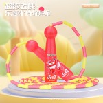 超级飞侠竹节跳绳儿童小学生专用运动初学者2.8米可调节益智玩具