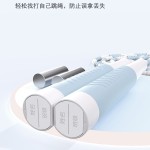 2022年新款竹节带磁吸软硅胶手柄儿童中小学生专用跳绳国内外批发