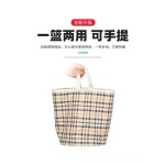 自行车车筐车篮子电动车前车筐帆布折叠车篓山地车挂篮单车菜篮子