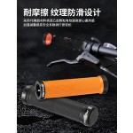 山地自行车把套双边铝合金锁死橡胶舒适防滑减震骑行握把通用把手