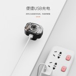 新款户外自行车前灯公路山地单车夜骑安全警示灯可充电持久续航骑