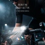 新款户外自行车前灯公路山地单车夜骑安全警示灯可充电持久续航骑