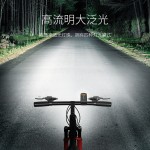 骑行灯自行车夜骑前灯户外强光手电筒骑行装备山地公路夜间照明