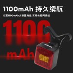 路迈威DIY智能点阵灯自行车尾灯公路车山地车尾灯骑行灯骑行装备