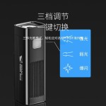 迷你户外骑行灯夜骑灯便携易拆装自行车灯三档调节USB充电