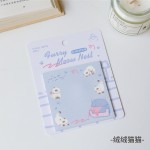 软糖猫乐享便利贴N次贴30张小清新可爱猫咪留言手帐素材diy便签纸