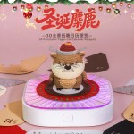 2027新品圣诞麋鹿纸雕日历创意便签本礼物桌面装饰摆件3D立体便签