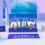 北上广深3d立体纸雕日历便签定制城市旅游文创纪念品创意桌面摆件