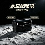 透明太空舱笔袋大容量2026年新款初高中生文具盒铅笔盒男生高颜值