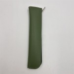 简约迷你PU皮笔袋 纯色拉链文具袋 便携学生铅笔袋文具盒可印logo