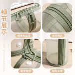 简约透明考场文具袋网纱两用笔袋大容量拆卸笔筒学生专用文具袋