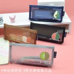 洪星考试笔袋大三角网纱笔袋韩版学生笔袋铅笔透明文具盒创意