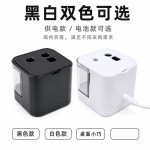 跨境削笔器电动卷笔刀学生专用全自动削笔器大口径双孔削笔机批发