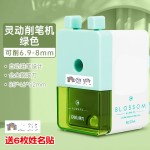 得力手摇卷笔刀削笔刀手动式转笔刀学生专用削笔器削笔机