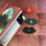 一件代发皮质扇形书签简约纯色阅读标签夹学生书角保护套