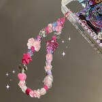 原创土酷辣妹y2k串珠星星手机链美式复古ins千禧相机ccd挂链挂绳